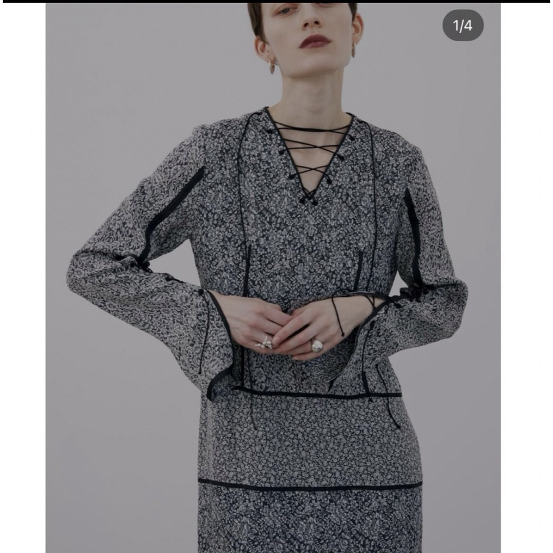 Ameri VINTAGE - Ameri VINTAGE vintage jacquard dressの通販 Ameri VINTAGE - Ameri VINTAGE vintage jacquard dressの通販