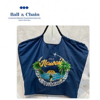 ANA(全日本空輸) - ボールアンドチェーン ANA HAWAii ネイビー L ANA(全日本空輸) - ボールアンドチェーン ANA HAWAii ネイビー L