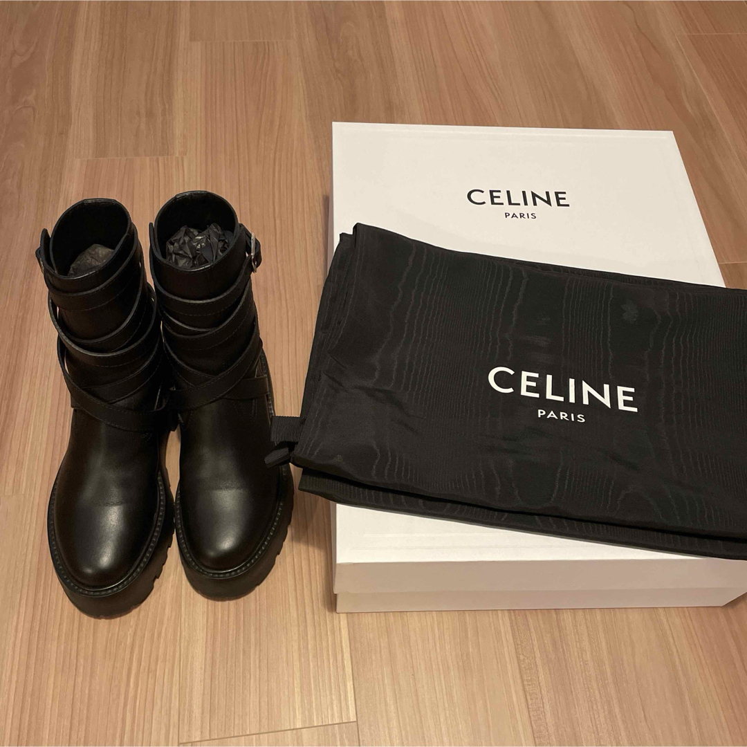 CELINE - 【美品】セリーヌバルキーミドルブーツ 36の通販 by CELINE - 【美品】セリーヌバルキーミドルブーツ 36の通販 by