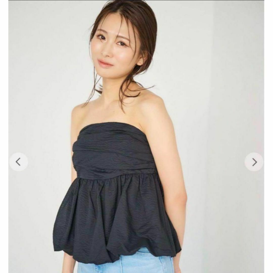 Aimeine 2wayバルーンベアブラウス Aimeine 2wayバルーンベアブラウス