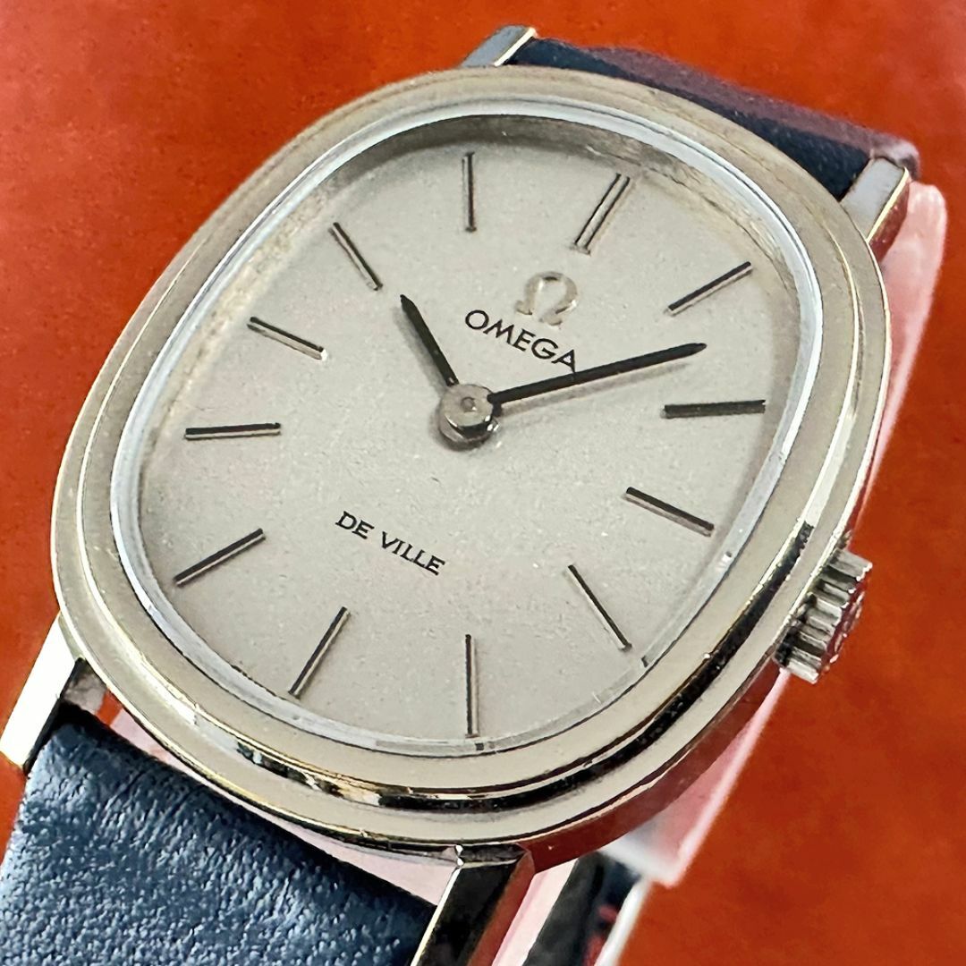 OMEGA - オメガ デビル レディース WGP/SS Cal.625 1974年 手 OMEGA - オメガ デビル レディース WGP/SS Cal.625 1974年 手