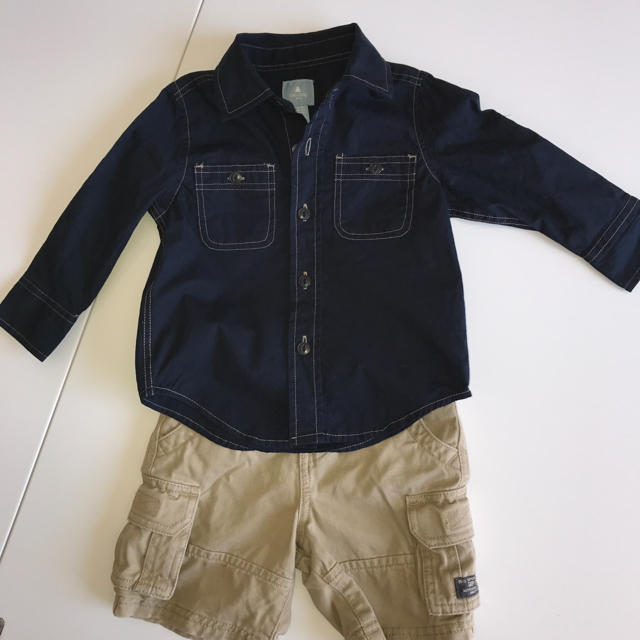 babyGAP(ベビーギャップ)のGAPカーゴパンツ キッズ/ベビー/マタニティのベビー服(~85cm)(パンツ)の商品写真