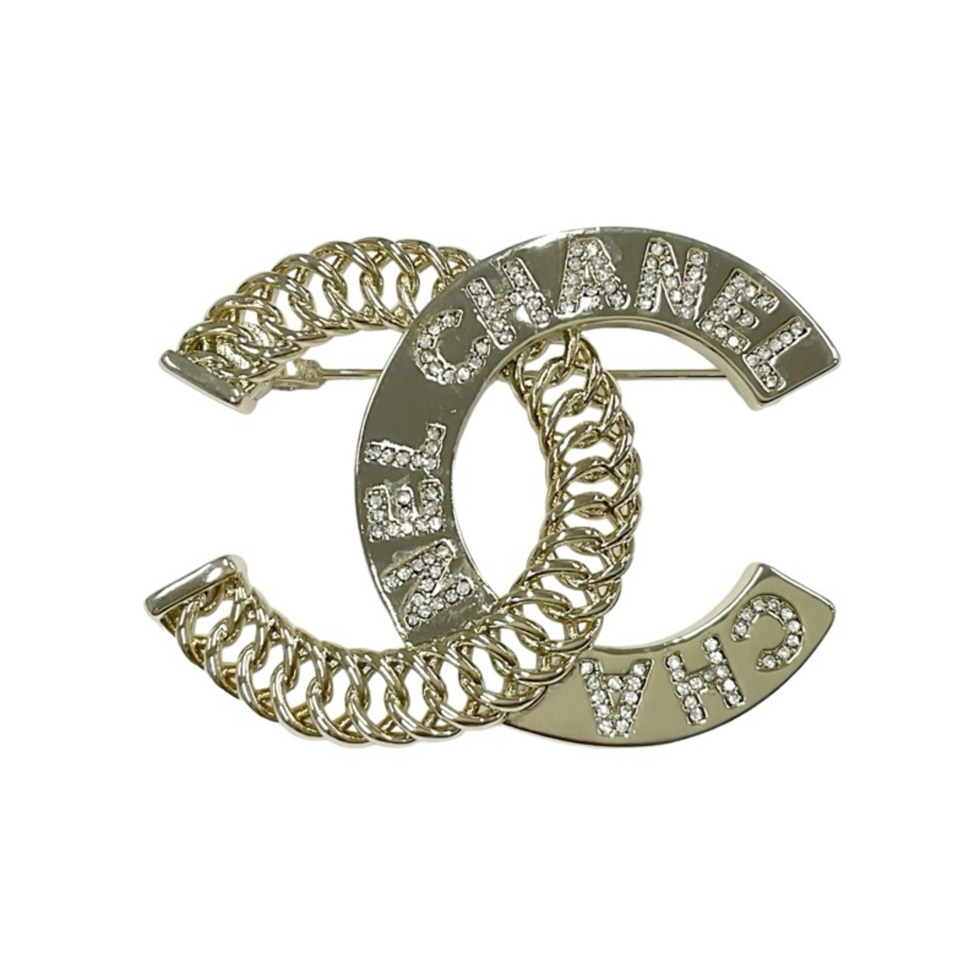 CHANEL - シャネル CHANEL ブローチ コサージュ ゴールド ココ CHANEL - シャネル CHANEL ブローチ コサージュ ゴールド ココ