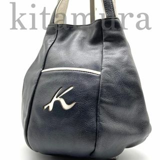 キタムラ(Kitamura)のkapiさま【レア】キタムラ ハンドバッグ レザー 巾着 バケット バケツ型(ハンドバッグ)