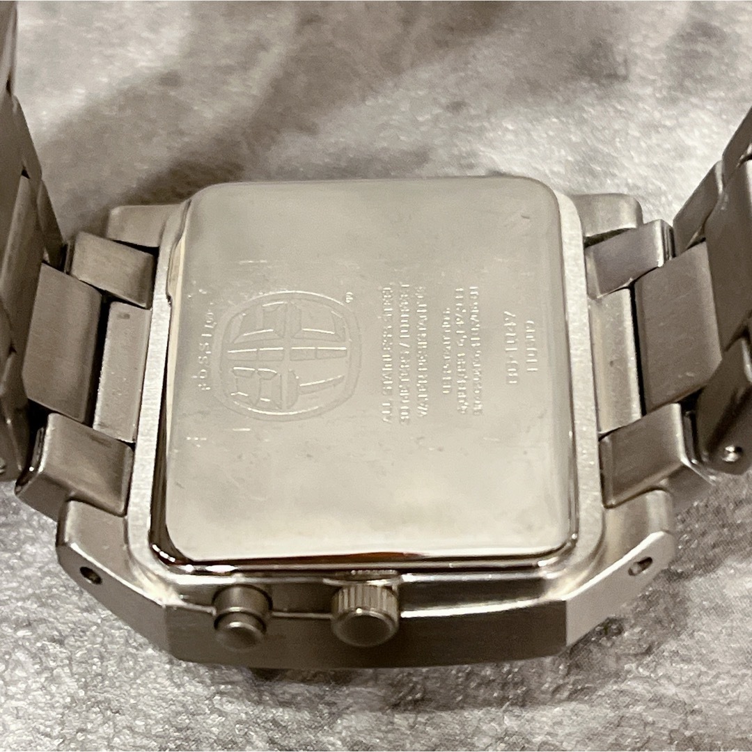 FOSSIL - 希少 美品 Fossil big tic スクエア ビンテージ 腕時計 FOSSIL - 希少 美品 Fossil big tic スクエア ビンテージ 腕時計