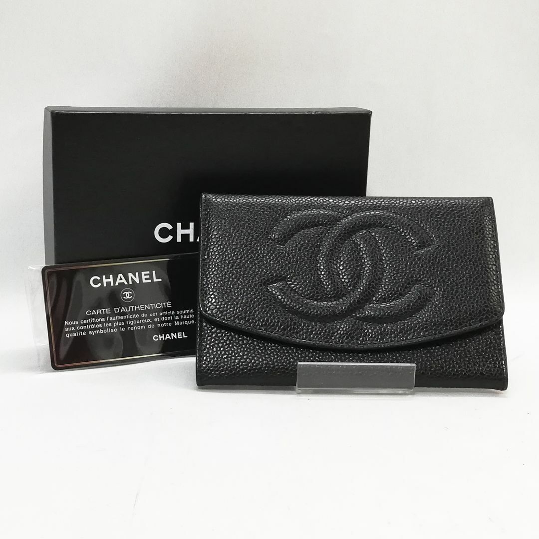 CHANEL - 【未使用級】CHANEL(シャネル) キャビアスキン CHANEL - 【未使用級】CHANEL(シャネル) キャビアスキン