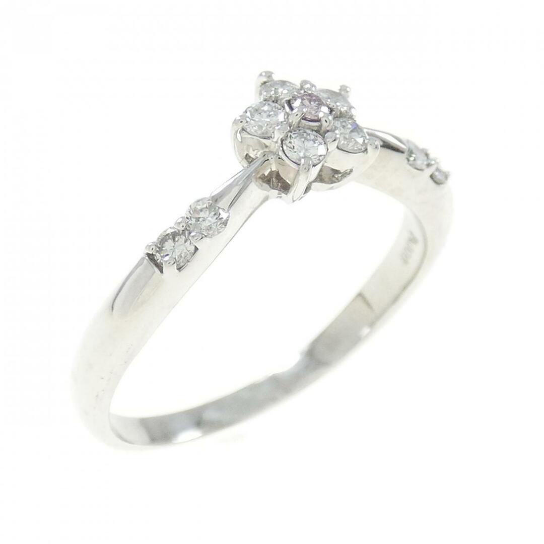 PT フラワー ダイヤモンド リング 0.32CT