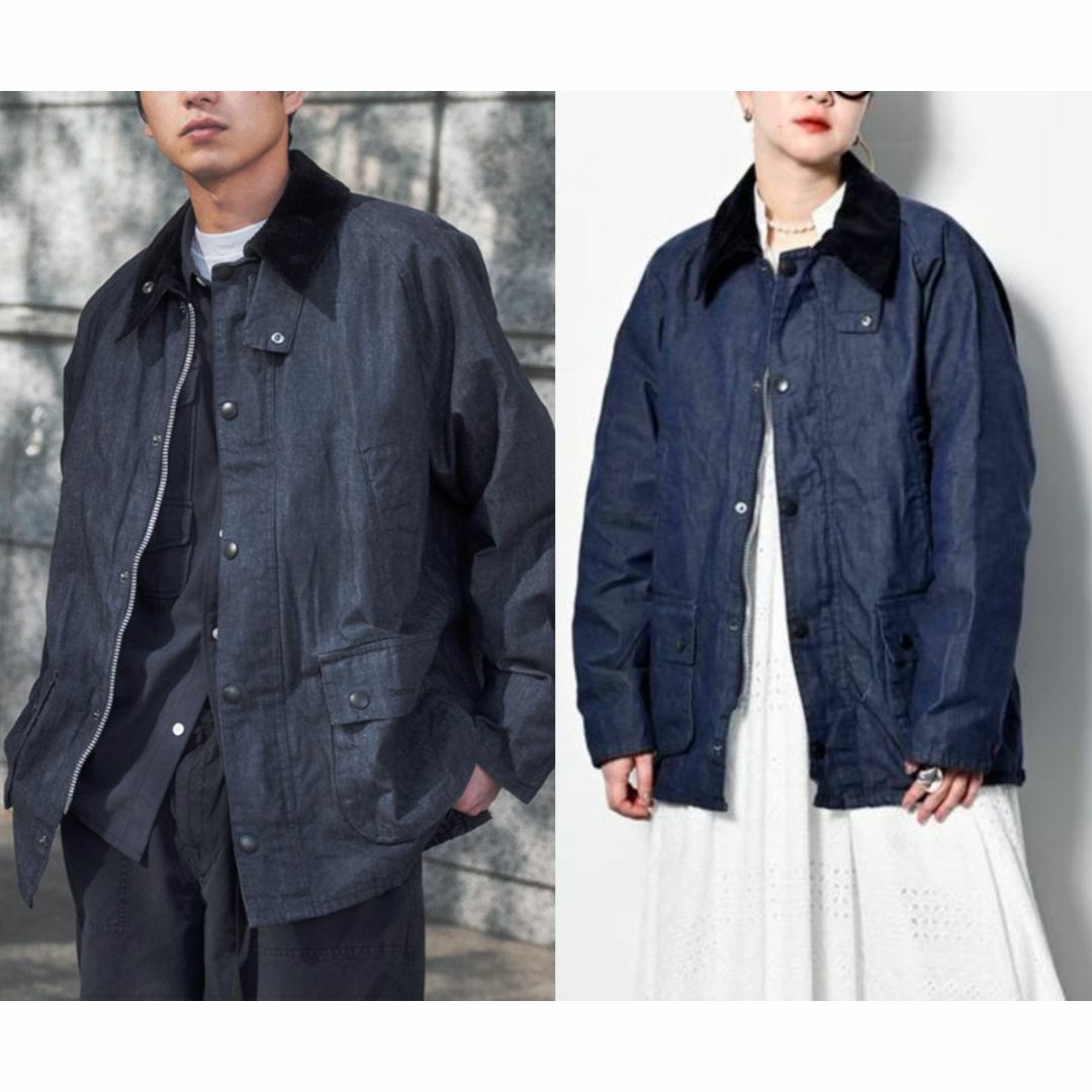 Barbour - S 新品 Barbour ビデイル ノンワックス デニム Barbour - S 新品 Barbour ビデイル ノンワックス デニム
