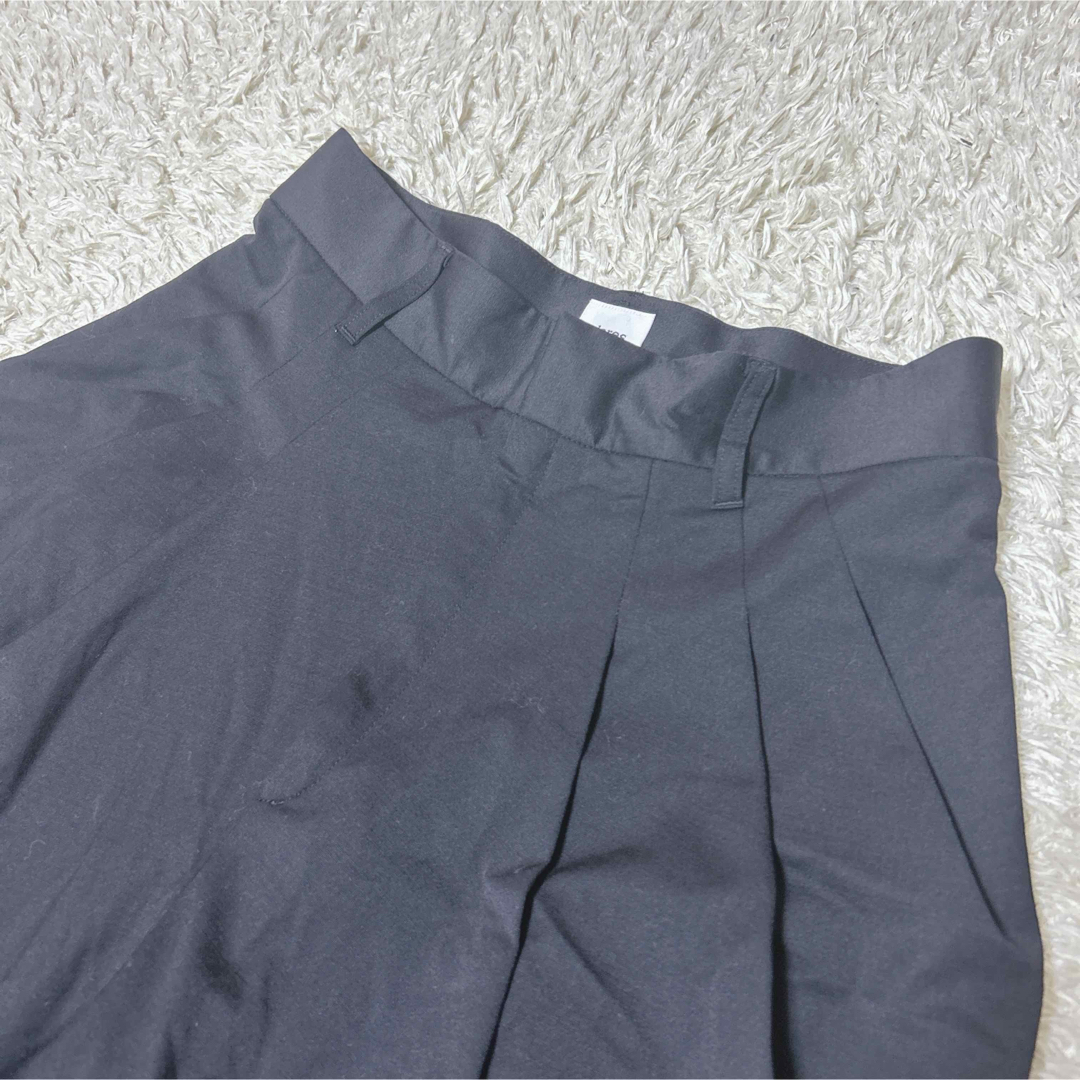 deres ♡ ドレープパンツ ブラック deres ♡ ドレープパンツ ブラック