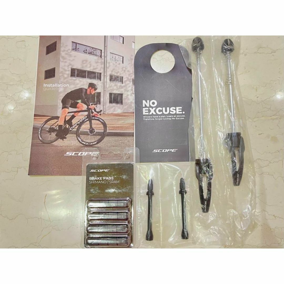 Scope Cycling S4 Rimカーボンホイールセット パーツ Scope Cycling S4 Rimカーボンホイールセット パーツ