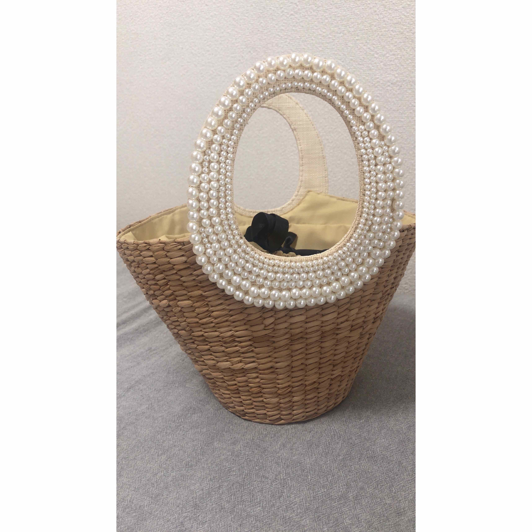 La boutique BonBon - 11／30まで値下げパールハンドルバスケットS