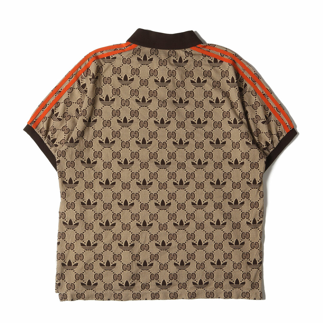 GUCCI - GUCCI グッチ ポロシャツ サイズ:L 22AW adidas GG GUCCI - GUCCI グッチ ポロシャツ サイズ:L 22AW adidas GG