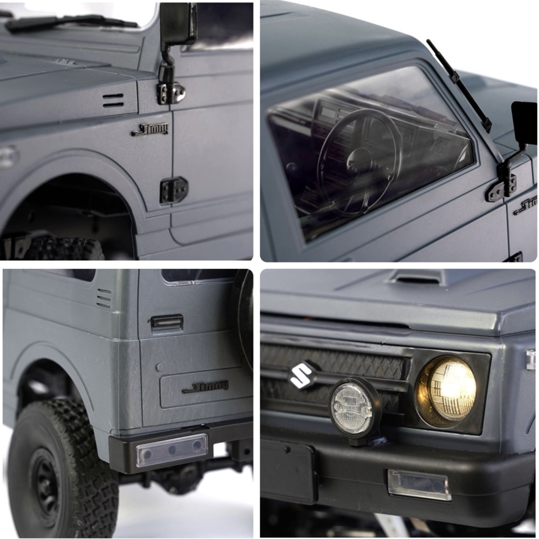 🍀WPL JAPAN スズキ ジムニー C74 RTR ラジコン ブルーグレーの 🍀WPL JAPAN スズキ ジムニー C74 RTR ラジコン ブルーグレーの