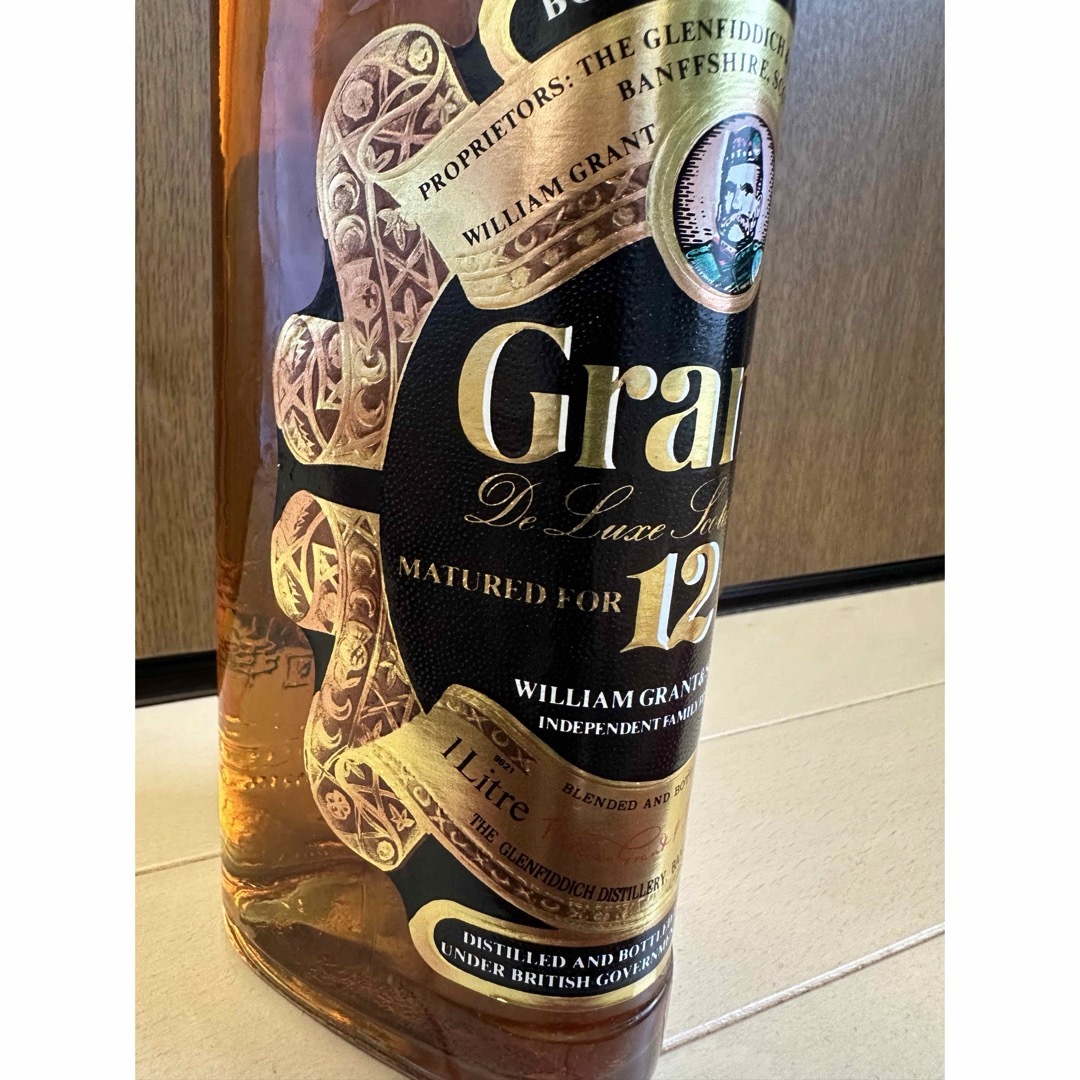 スコッチウイスキー GRANT'S グランツ 12年 古酒の通販 by トム スコッチウイスキー GRANT'S グランツ 12年 古酒の通販 by トム