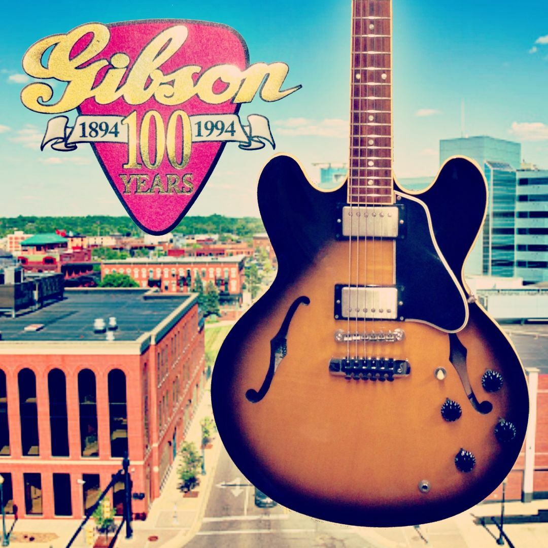 Gibson - 100周年 94シリアル 1994年 ES-335／ANTIQUITY Lock
