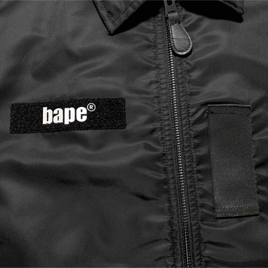 A BATHING APE - ☆未使用 アベイシングエイプ ロゴ ミリタリー A BATHING APE - ☆未使用 アベイシングエイプ ロゴ ミリタリー