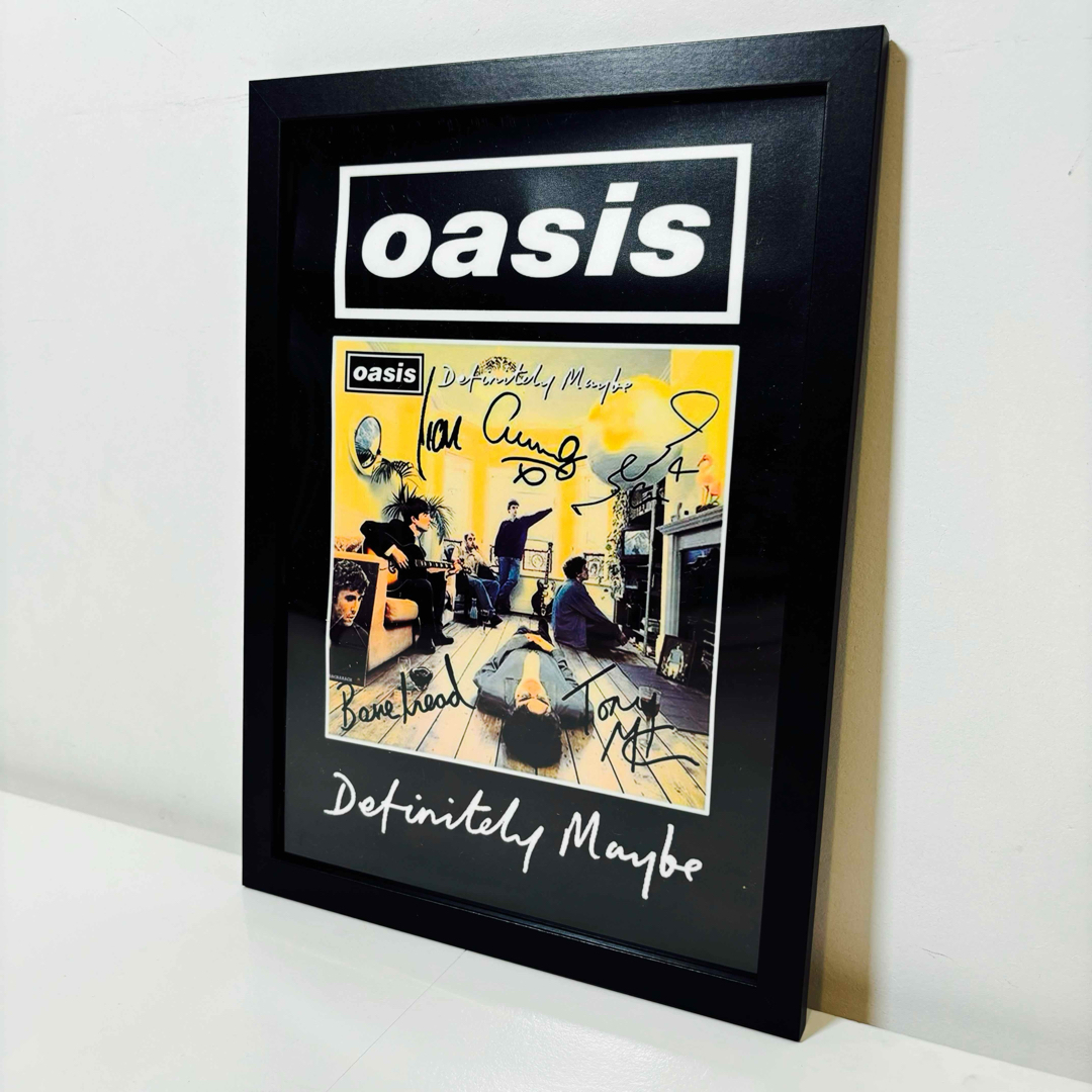 黒額付きポスター】oasis オアシス②(新品)の通販 by ひふみ 黒額付きポスター】oasis オアシス②(新品)の通販 by ひふみ