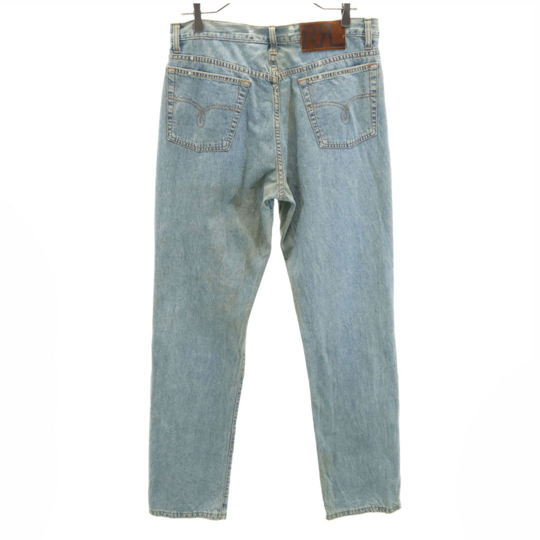 RRL - RRL USA製 ボタンフライ ストレートデニムパンツ w33 RRL - RRL USA製 ボタンフライ ストレートデニムパンツ w33