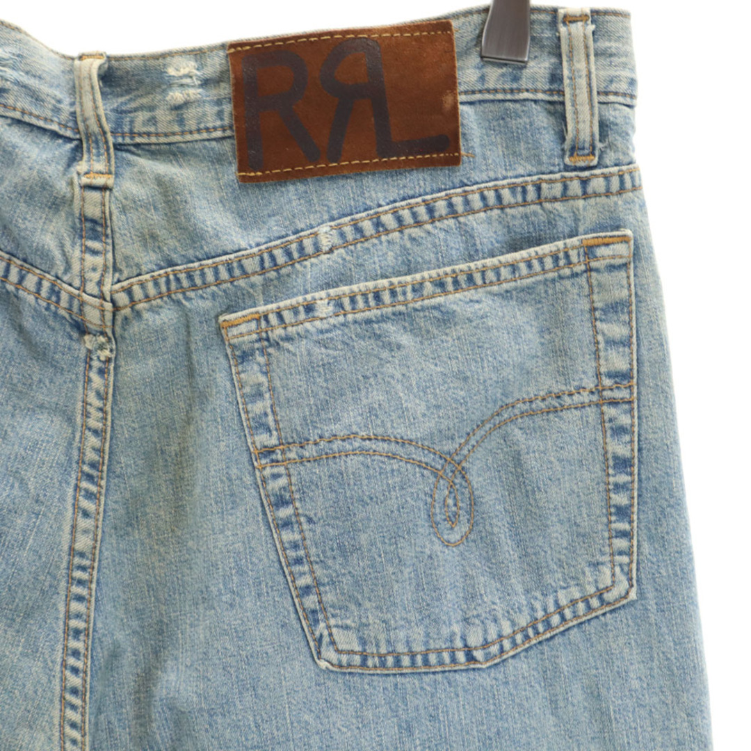 RRL - RRL USA製 ボタンフライ ストレートデニムパンツ w33 RRL - RRL USA製 ボタンフライ ストレートデニムパンツ w33