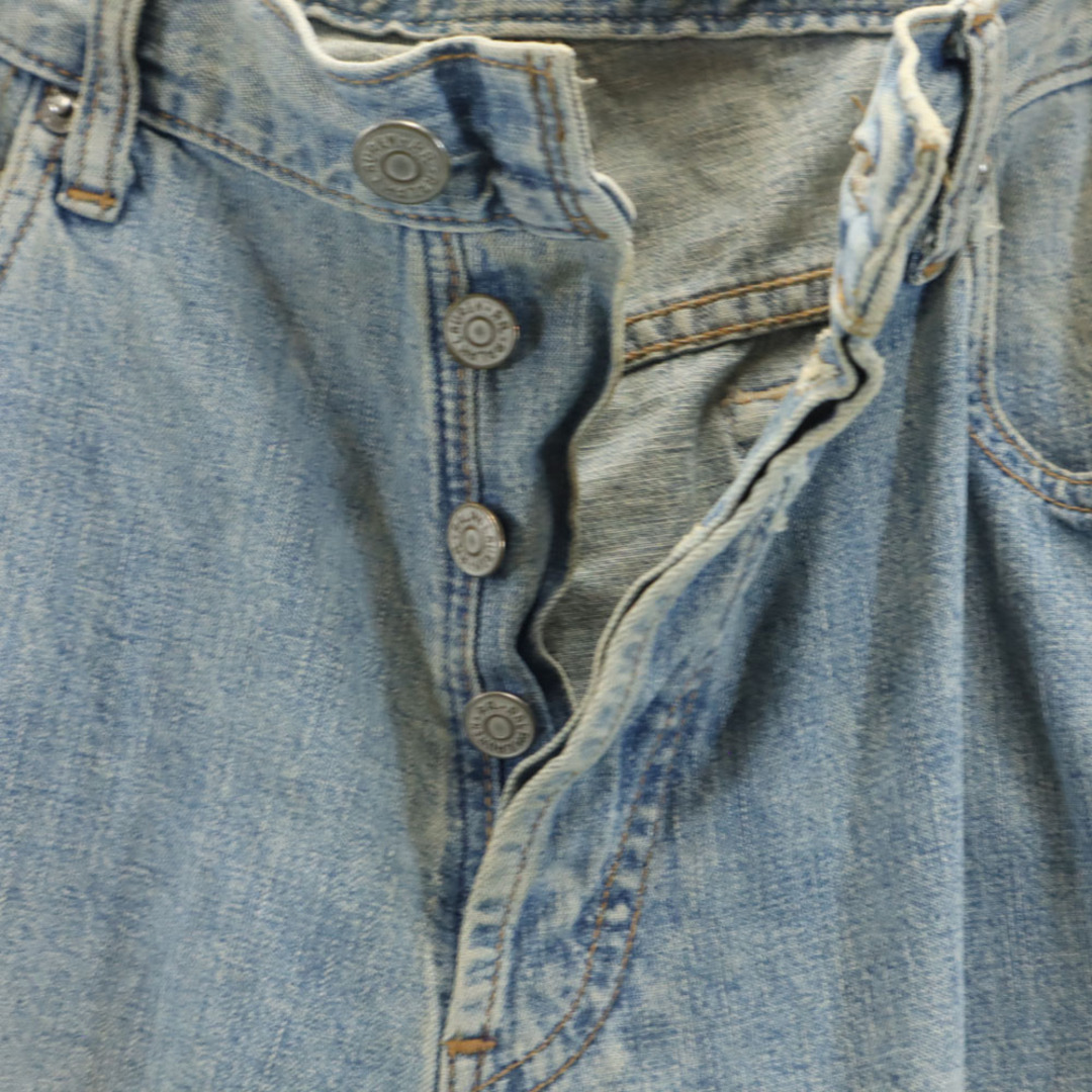 RRL - RRL USA製 ボタンフライ ストレートデニムパンツ w33 RRL - RRL USA製 ボタンフライ ストレートデニムパンツ w33