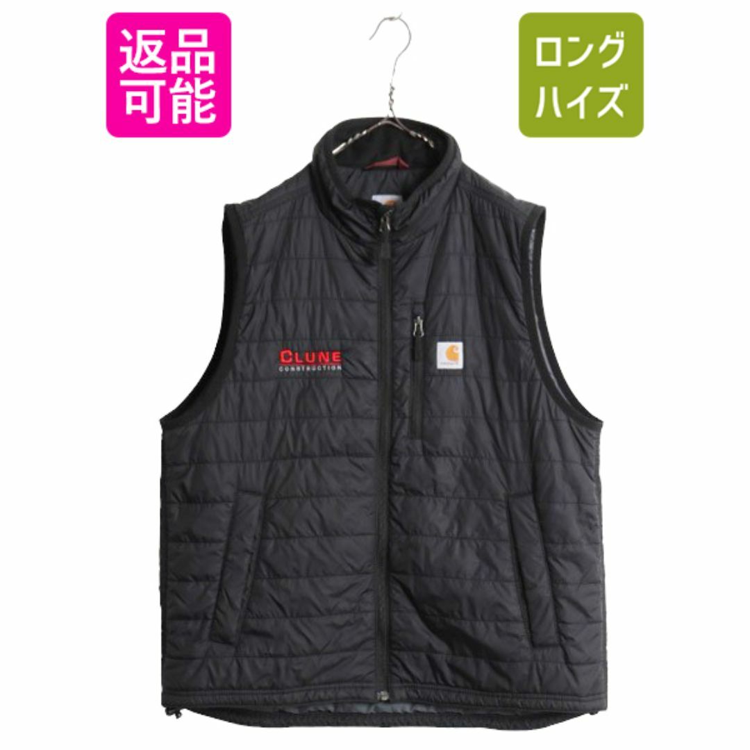 US企画 カーハート 中綿 ナイロン キルティング ベスト メンズ L US企画 カーハート 中綿 ナイロン キルティング ベスト メンズ L