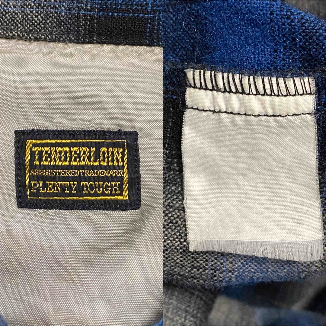 TENDERLOIN - L〜XLサイズ テンダーロイン チェック ウール TENDERLOIN - L〜XLサイズ テンダーロイン チェック ウール