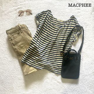 マカフィー(MACPHEE)のマカフィー　ボーダーTシャツ(Tシャツ(半袖/袖なし))
