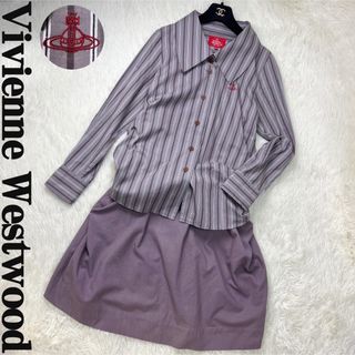Vivienne Westwood(ストライプ ・ ひざ丈ワンピース)のフリマ Vivienne Westwood(ストライプ ・ ひざ丈ワンピース)のフリマ