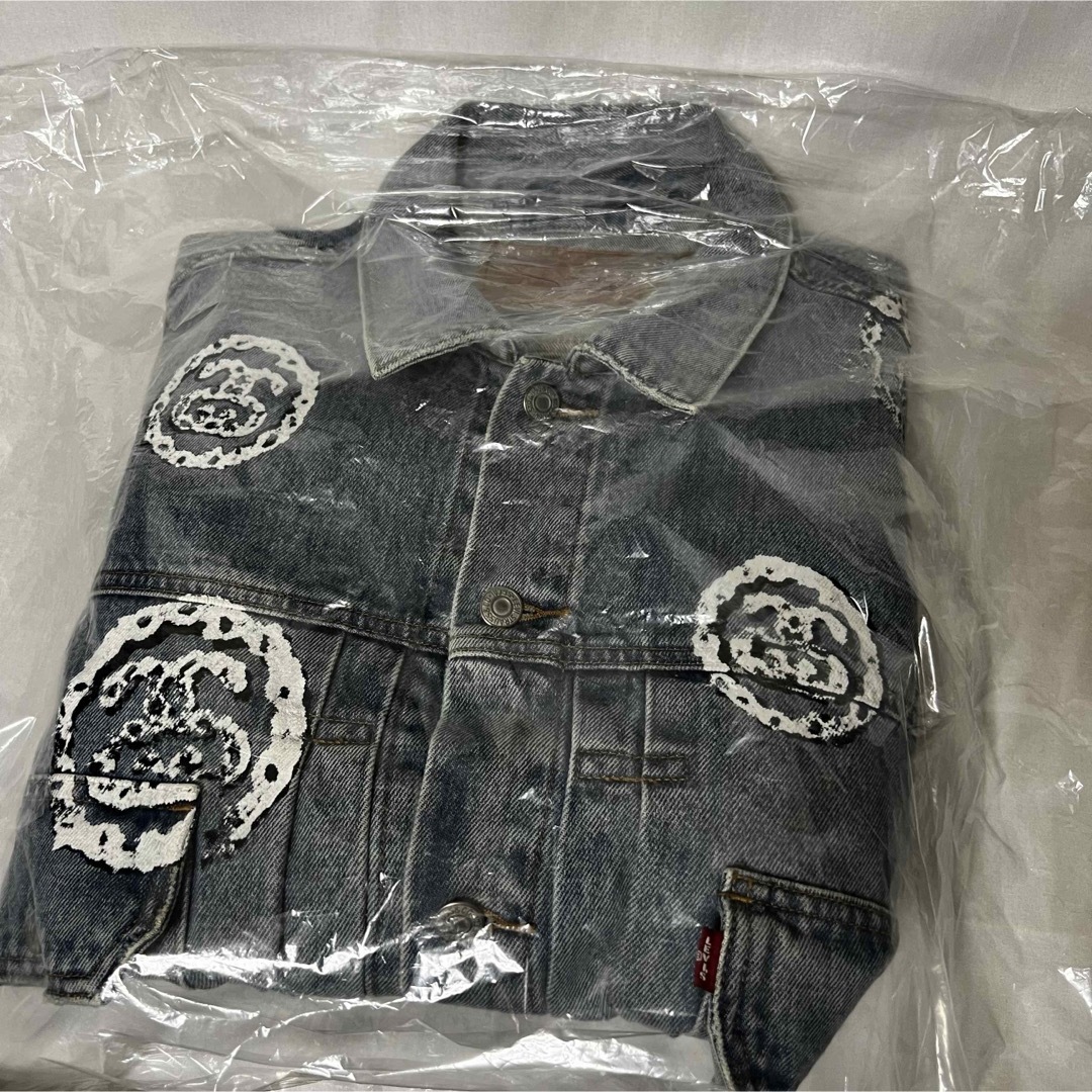 STUSSY - STUSSY TYPE 2 DENIM TEARS デニムジャケット STUSSY - STUSSY TYPE 2 DENIM TEARS デニムジャケット