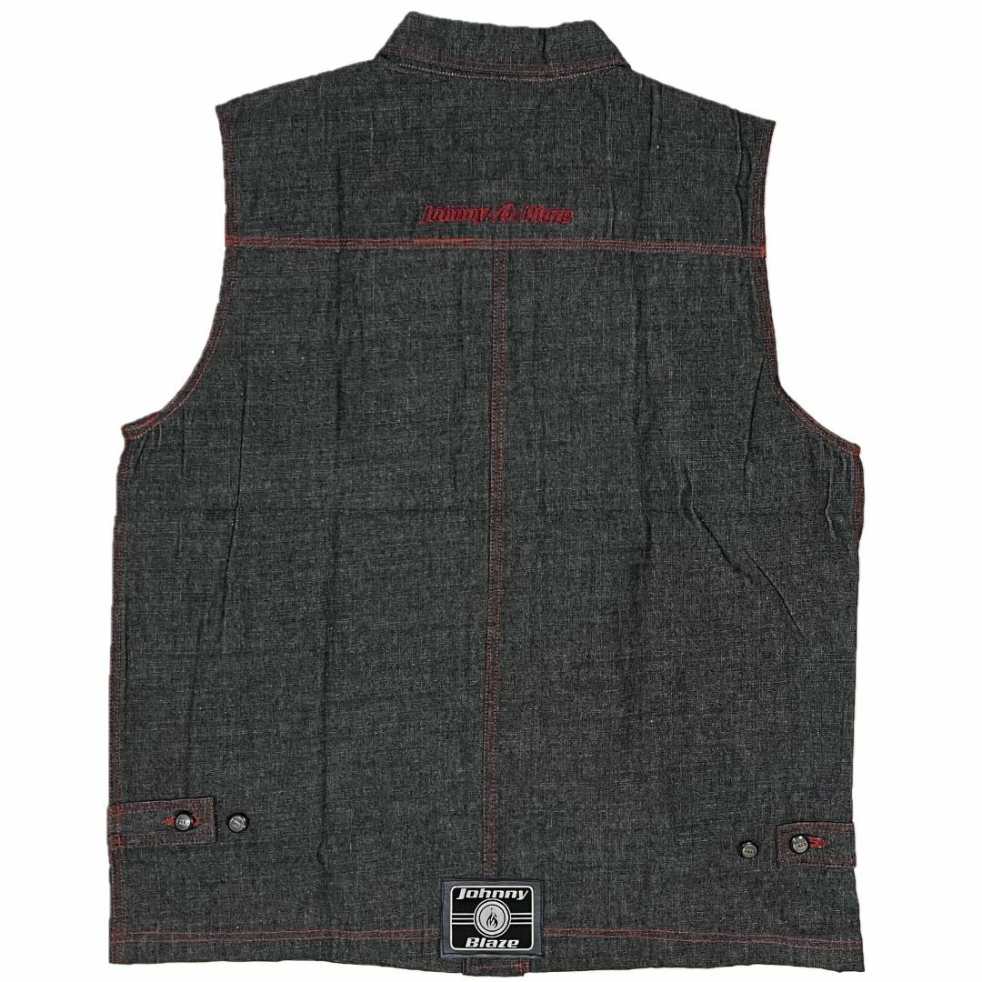 JOHNNY BLAZE - ジョニーブレイズ ボタンタイプ S/S デニム 上下 JOHNNY BLAZE - ジョニーブレイズ ボタンタイプ S/S デニム 上下