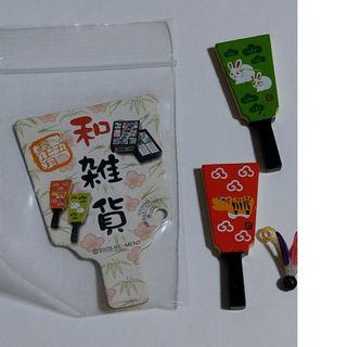 羽子板単品*お正月*和雑貨*リーメント*ぷちサンプル*初期(その他)
