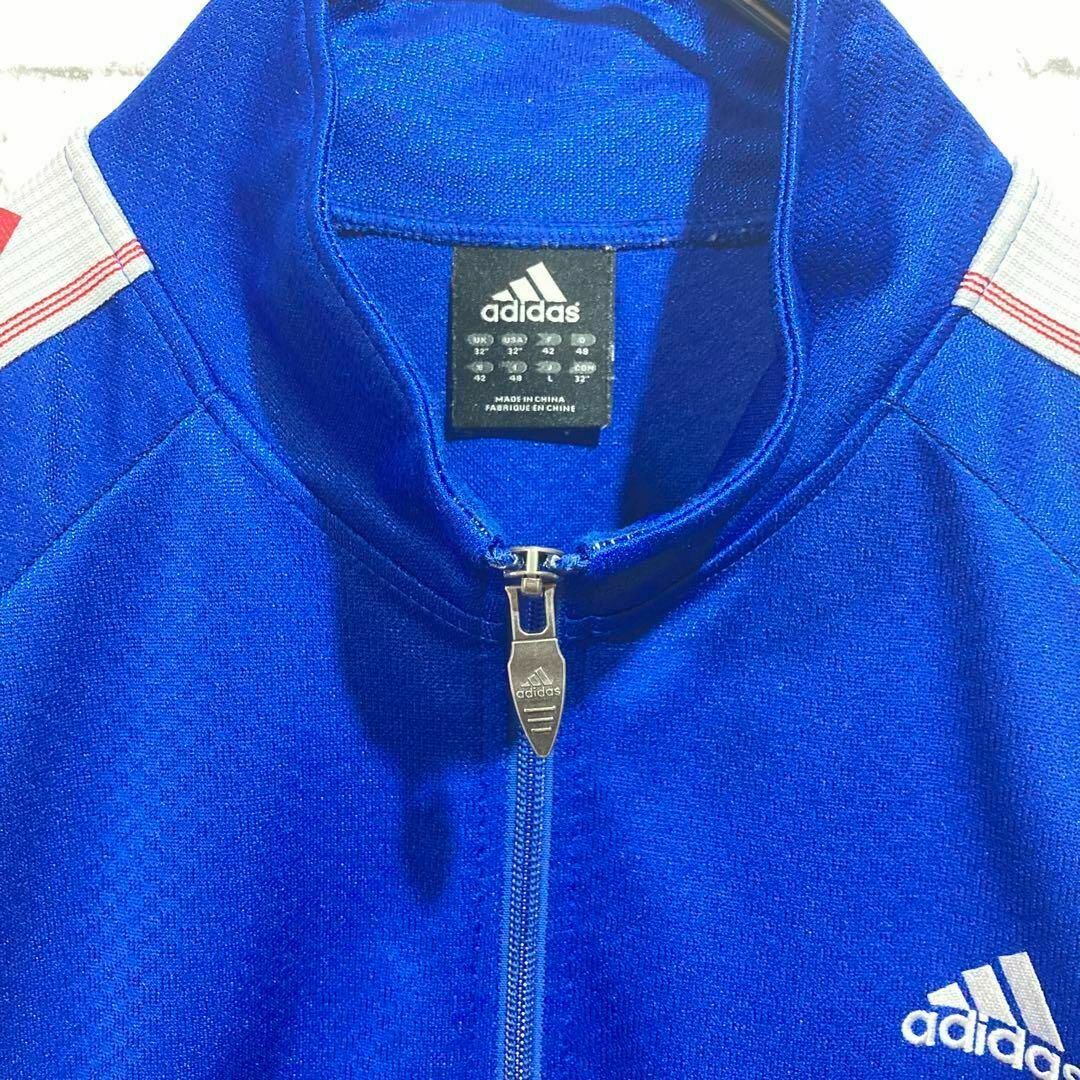 adidas - アディダス トラックジャケット L メンズ 青 ジャージ adidas - アディダス トラックジャケット L メンズ 青 ジャージ