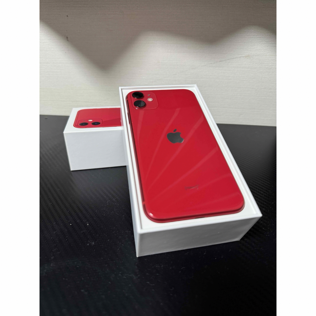 箱無】iPhone11 レッド スマートフォン/携帯電話 箱無】iPhone11 レッド スマートフォン/携帯電話