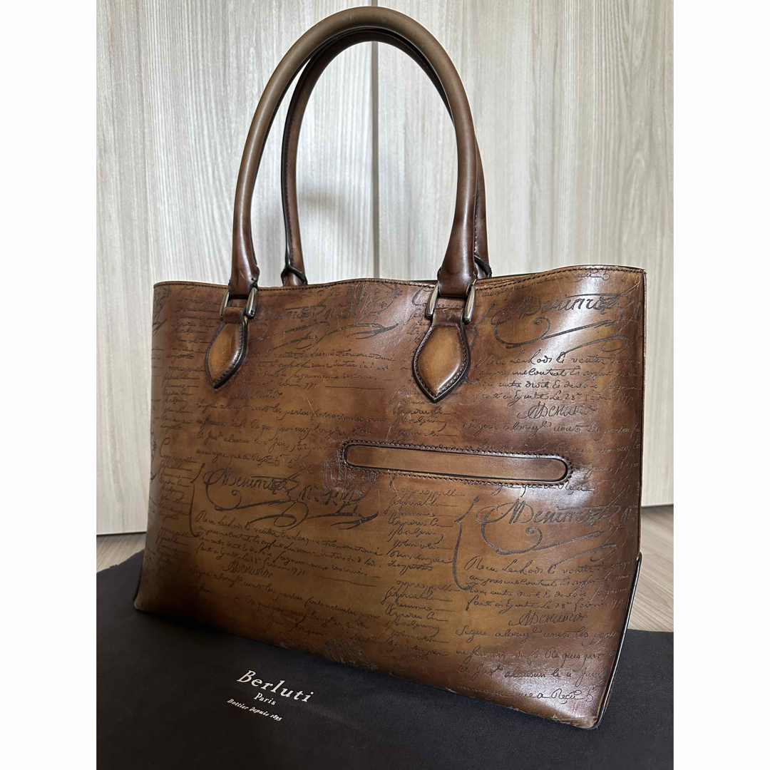 BERLUTI - 定価50,7万 ベルルッティ トゥジュール トートバッグ BERLUTI - 定価50,7万 ベルルッティ トゥジュール トートバッグ