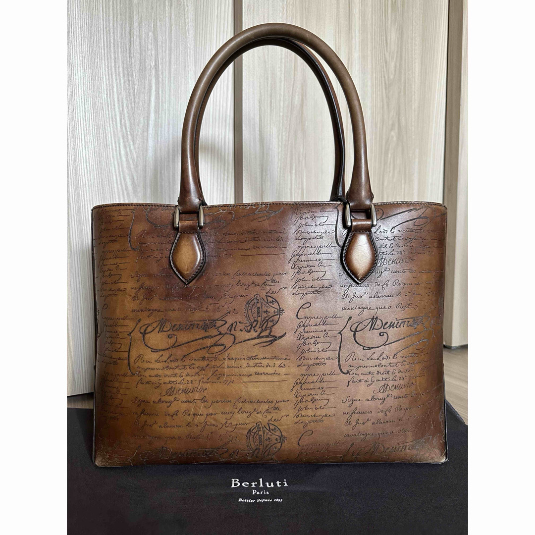 BERLUTI - 定価50,7万 ベルルッティ トゥジュール トートバッグ BERLUTI - 定価50,7万 ベルルッティ トゥジュール トートバッグ