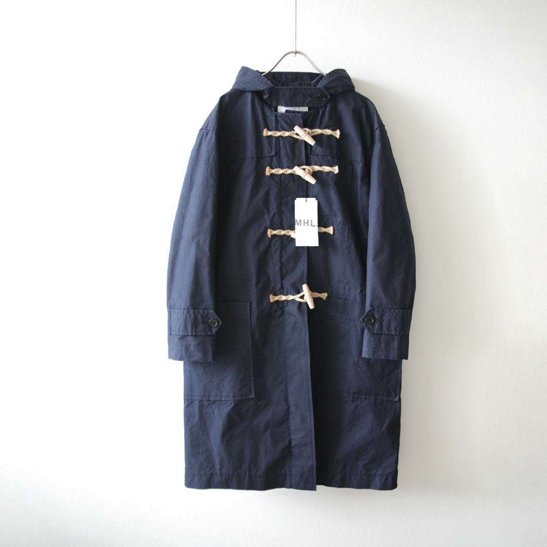 MHL. - MHL. トグル ダッフル コットンワックス オーバーサイズ MHL. - MHL. トグル ダッフル コットンワックス オーバーサイズ