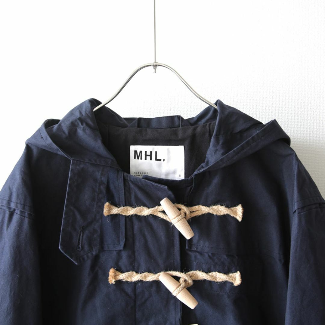 MHL. - MHL. トグル ダッフル コットンワックス オーバーサイズ MHL. - MHL. トグル ダッフル コットンワックス オーバーサイズ
