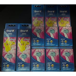 ブラウン(BRAUN)のOral-B「子供用やわらかめ替えブラシ 4本入×2  2本入×6」 新品未開封(電動歯ブラシ)