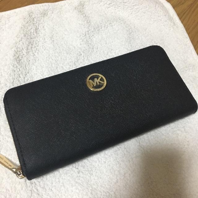 Michael Kors マイケルコース 長財布 黒 ブラック ウォレットの通販 by mirry's shop｜マイケルコースならラクマ