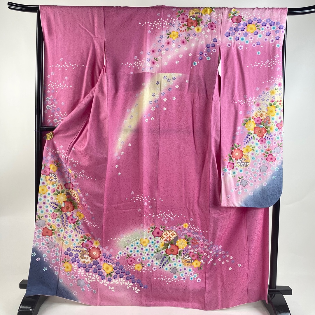 振袖 身丈166.5cm 裄丈67.5cm 正絹 名品 振袖 身丈166.5cm 裄丈67.5cm 正絹 名品