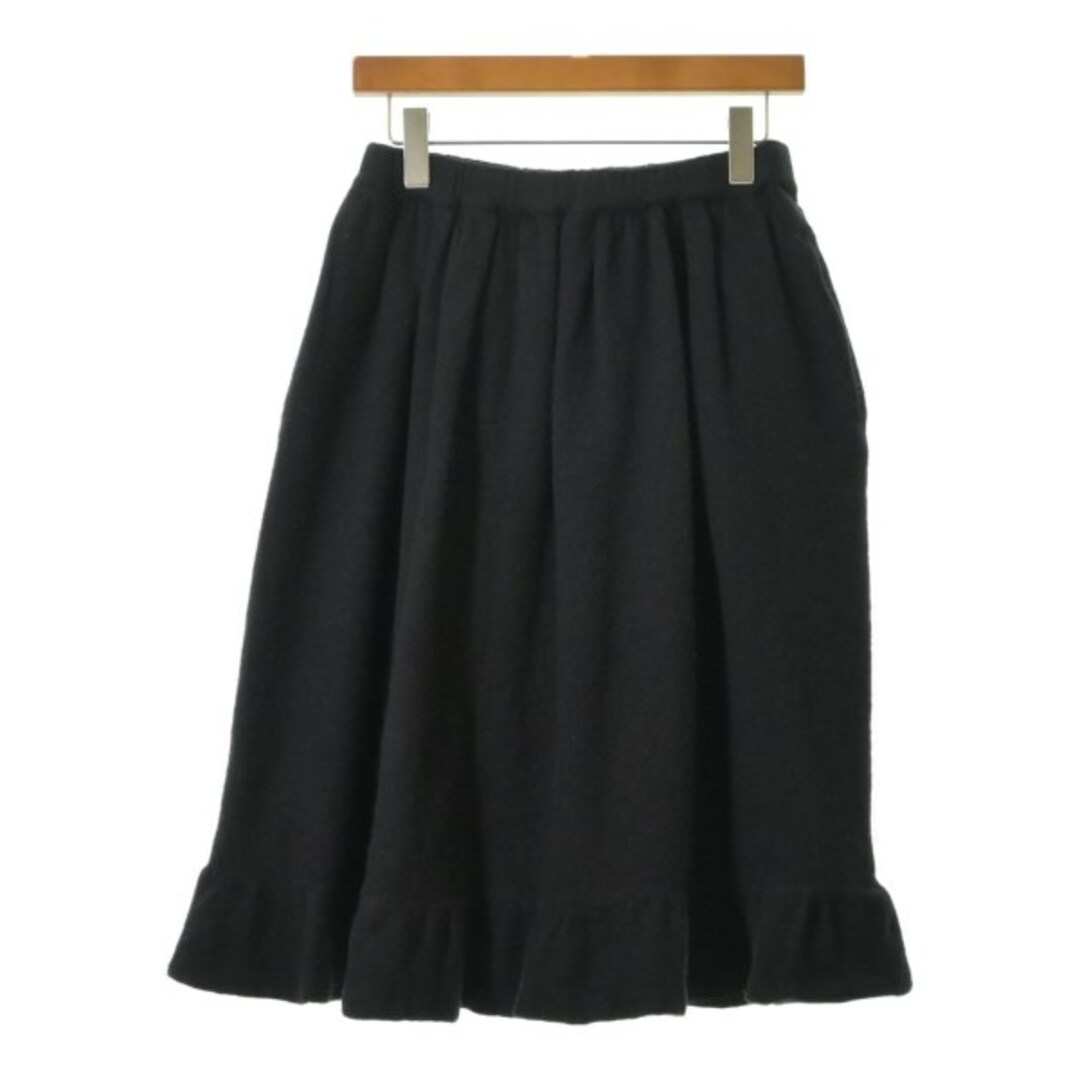 COMME des GARCONS GIRL ひざ丈スカート XS 黒 【古着】 COMME des GARCONS GIRL ひざ丈スカート XS 黒 【古着】