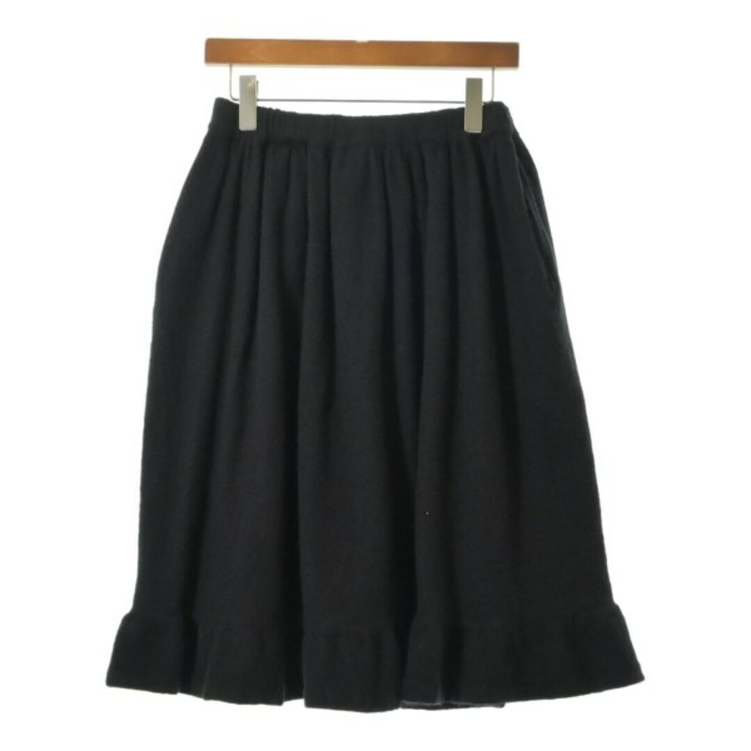 COMME des GARCONS GIRL ひざ丈スカート XS 黒 【古着】 COMME des GARCONS GIRL ひざ丈スカート XS 黒 【古着】