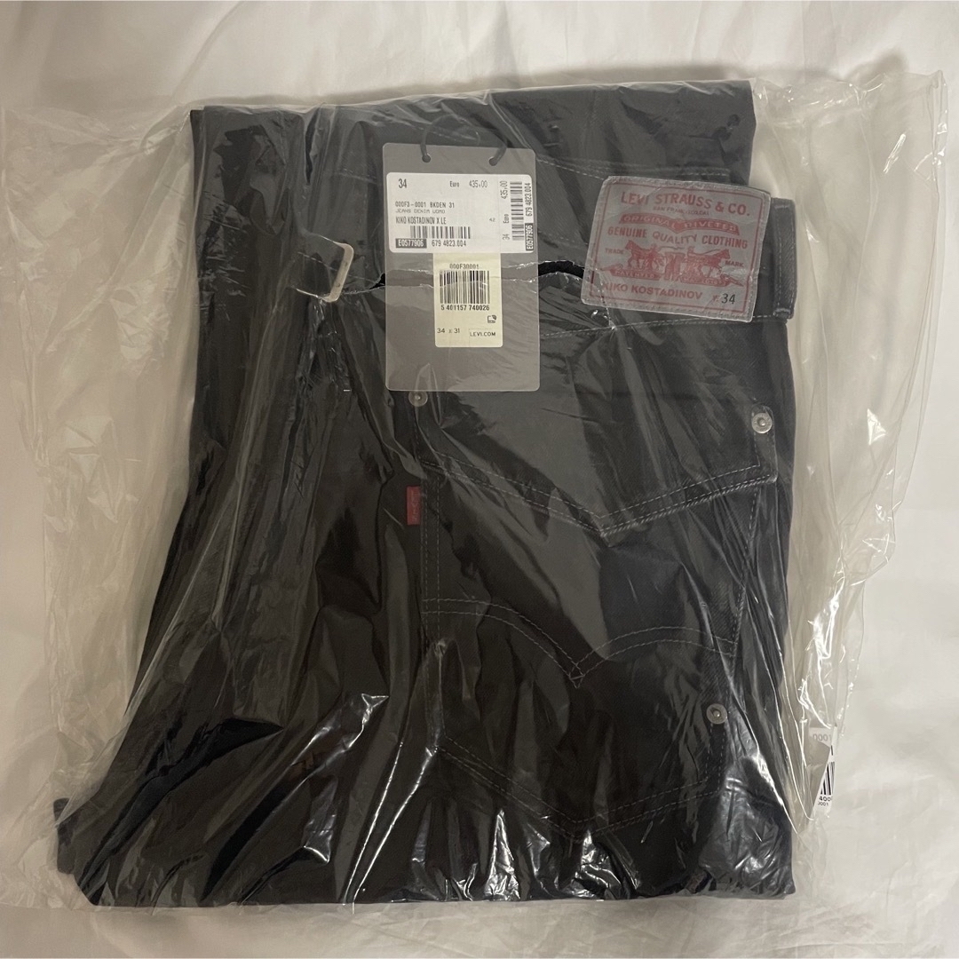 KIKO KOSTADINOV - kiko kostadinov x levi's black デニム W34 KIKO KOSTADINOV - kiko kostadinov x levi's black デニム W34