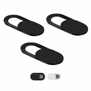 ウェブカメラ カバー シール 3枚セット セキュリティ保護 カメラ隠し(PC周辺機器)