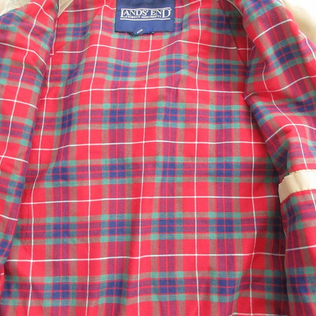 LANDS'END - L☆古着 ランズエンド 長袖 ジャケット スイング LANDS'END - L☆古着 ランズエンド 長袖 ジャケット スイング