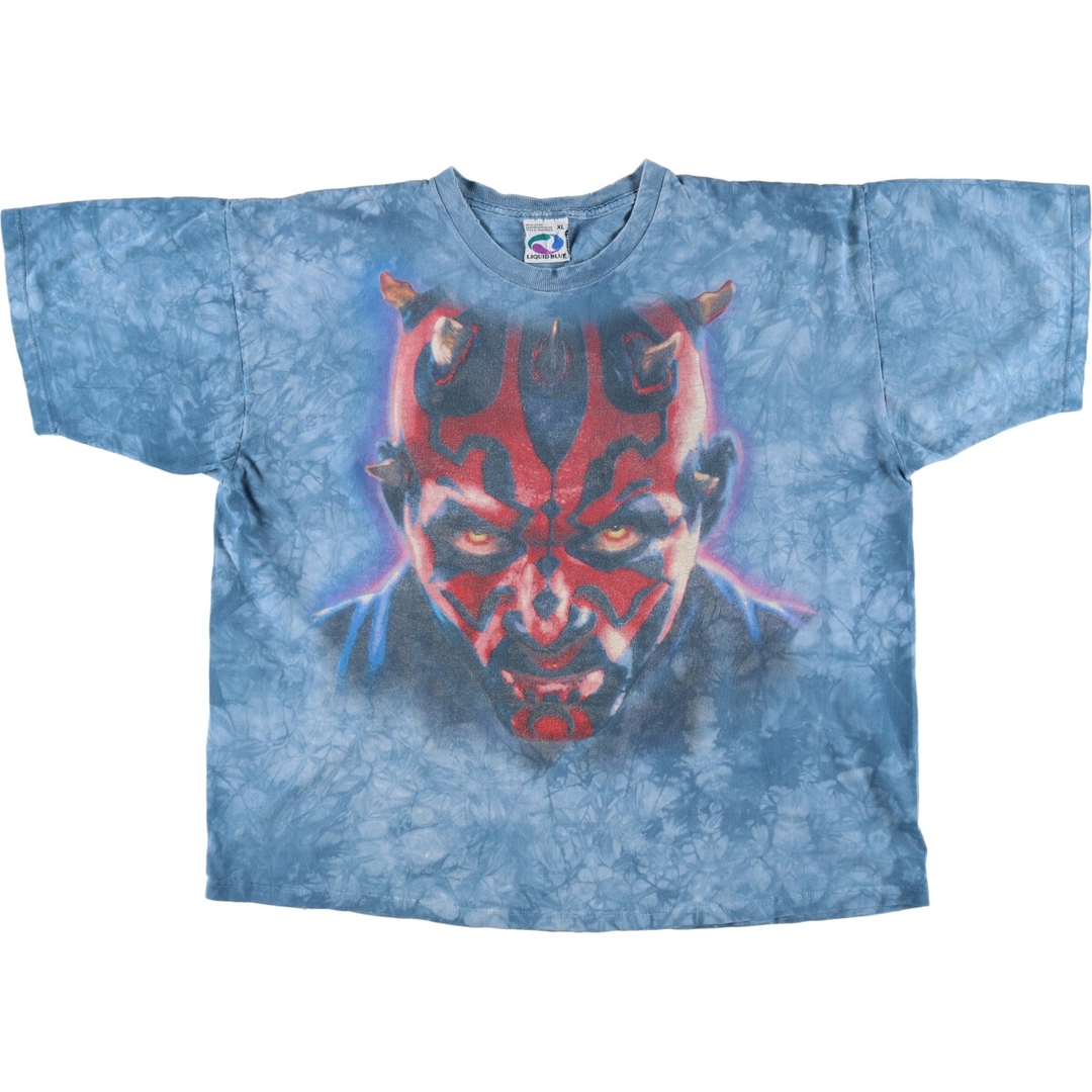古着 90年代 リキッドブルー LIQUID BLUE STAR WARS スター 古着 90年代 リキッドブルー LIQUID BLUE STAR WARS スター