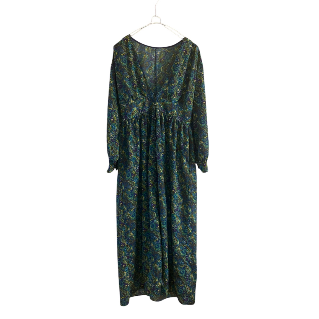UNITED ARROWS green label relaxing(ユナイテッドアローズグリーンレーベルリラクシング)のgreen label relaxing ペイズリーマキシ ワンピース  フリー レディースのワンピース(ロングワンピース/マキシワンピース)の商品写真