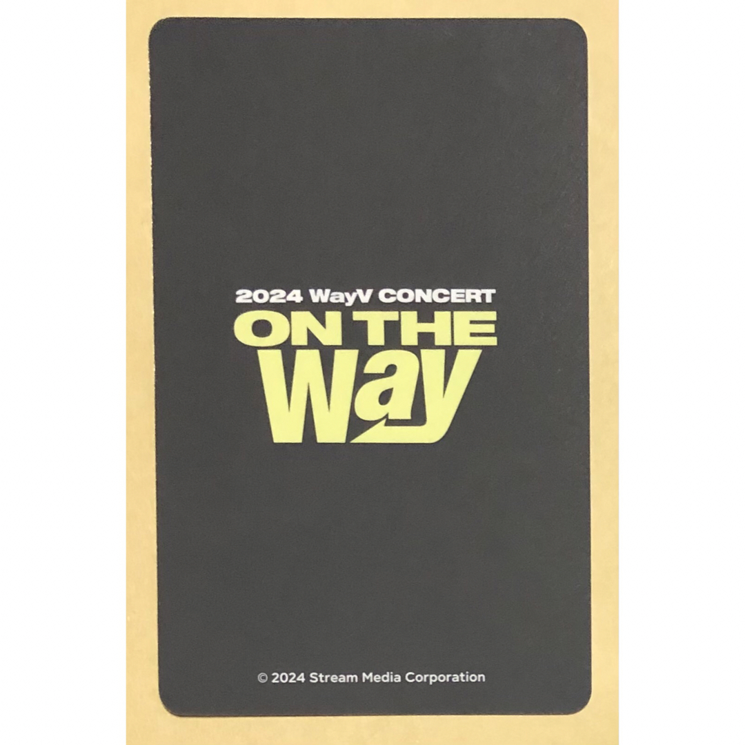 NCT WayV クン KUN ツアー グッズ 購入特典 オンライン トレカの NCT WayV クン KUN ツアー グッズ 購入特典 オンライン トレカの