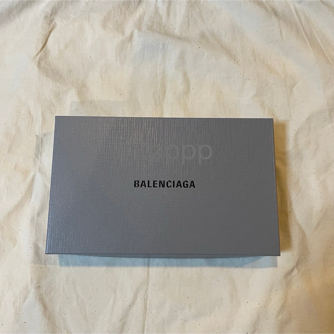 BALENCIAGA - BALENCIAGA PASSPORT フォンホルダー ブラックの BALENCIAGA - BALENCIAGA PASSPORT フォンホルダー ブラックの