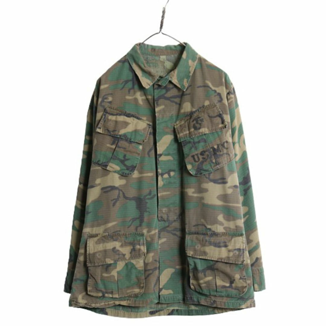 60s 70s 米軍実物 USMC ジャングルファティーグ ジャケット 60s 70s 米軍実物 USMC ジャングルファティーグ ジャケット